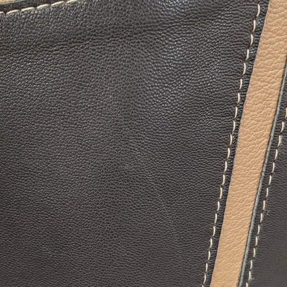 DANIER COUTURE BROWN SOFT LEATHER JACKET, SIZE SMALL - Picture 9 of 11